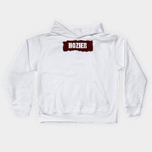 Hozier Ripped Flannel Kids Hoodie